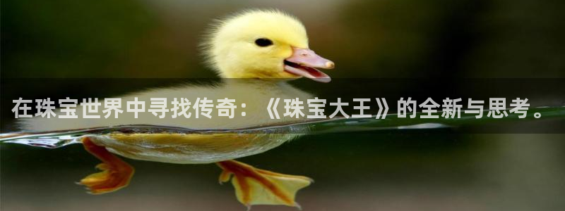 开丰娱乐注册：在珠宝世界中寻找传奇：《珠宝大王》的全新与思考。