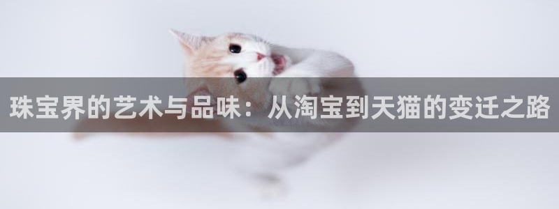 开丰娱乐平台地址电话：珠宝界的艺术与品味：从淘宝到天猫的变迁之路