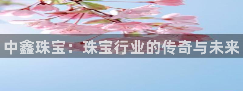 开丰娱乐趣 7O935：中鑫珠宝：珠宝行业的传奇与未来