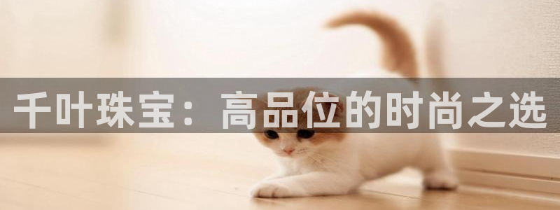 开丰娱乐后7O667：千叶珠宝：高品位的时尚之选